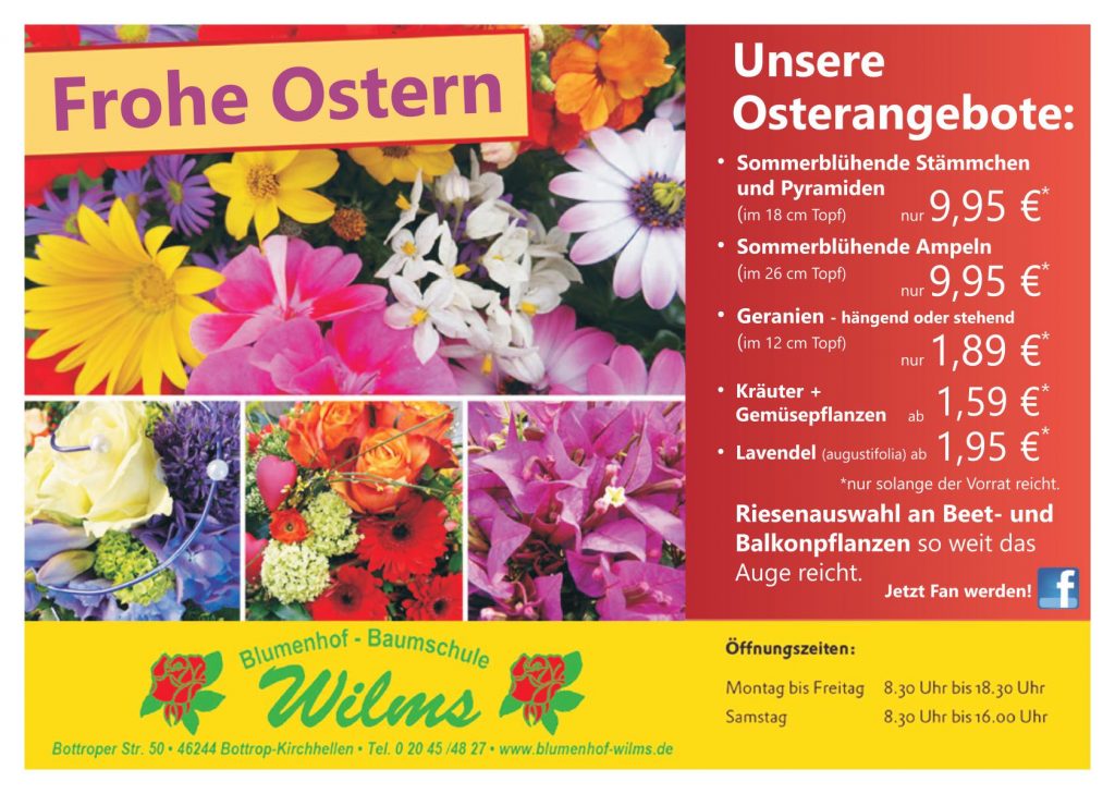 Unsere Osterangebote