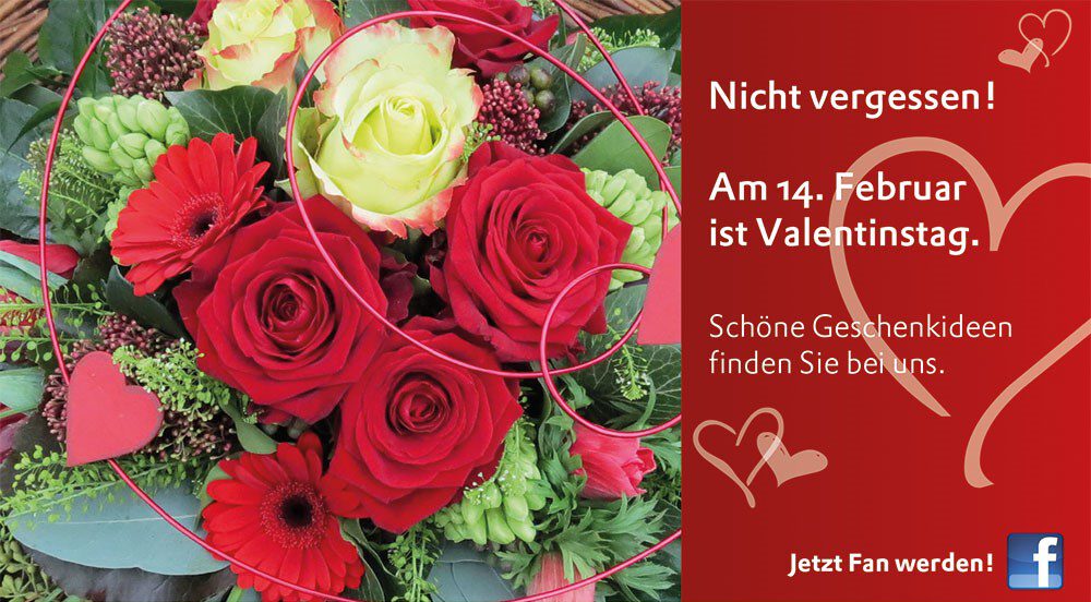 Am 14. Februar ist Valentinstag