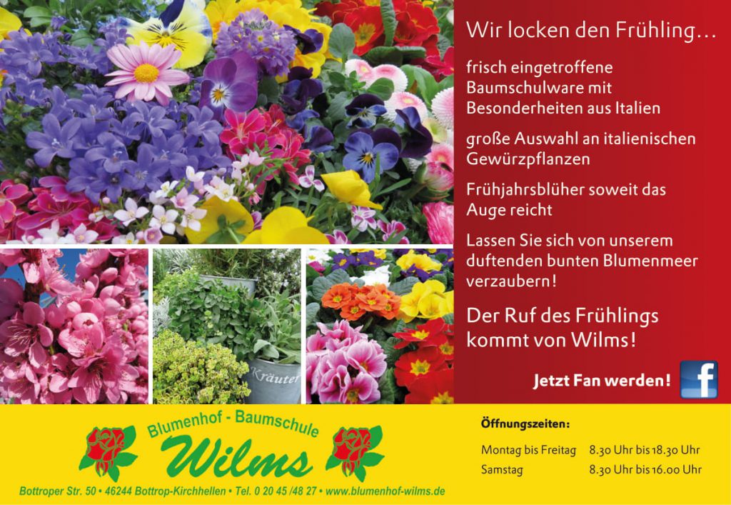 Wir locken den Frühling…..