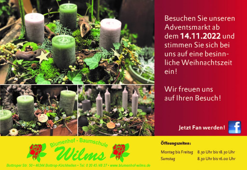 Adventsmarkt ab dem 14.11.2022