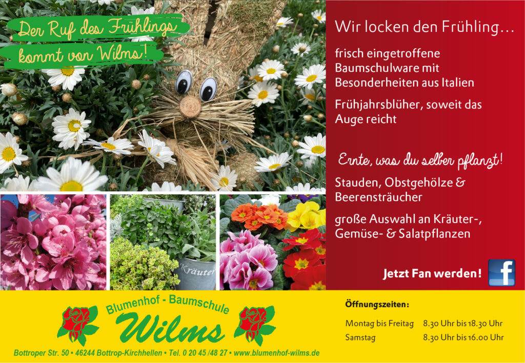 Wir locken den Frühling…..