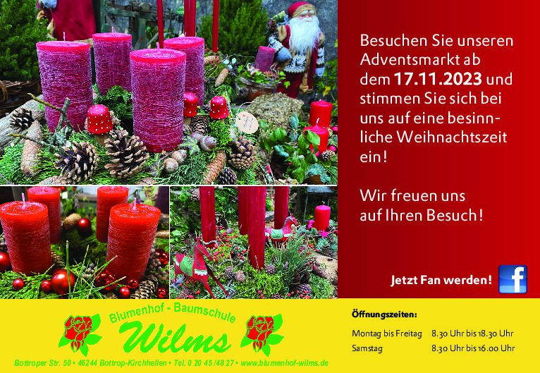 Adventsmarkt ab dem 17.11.2023