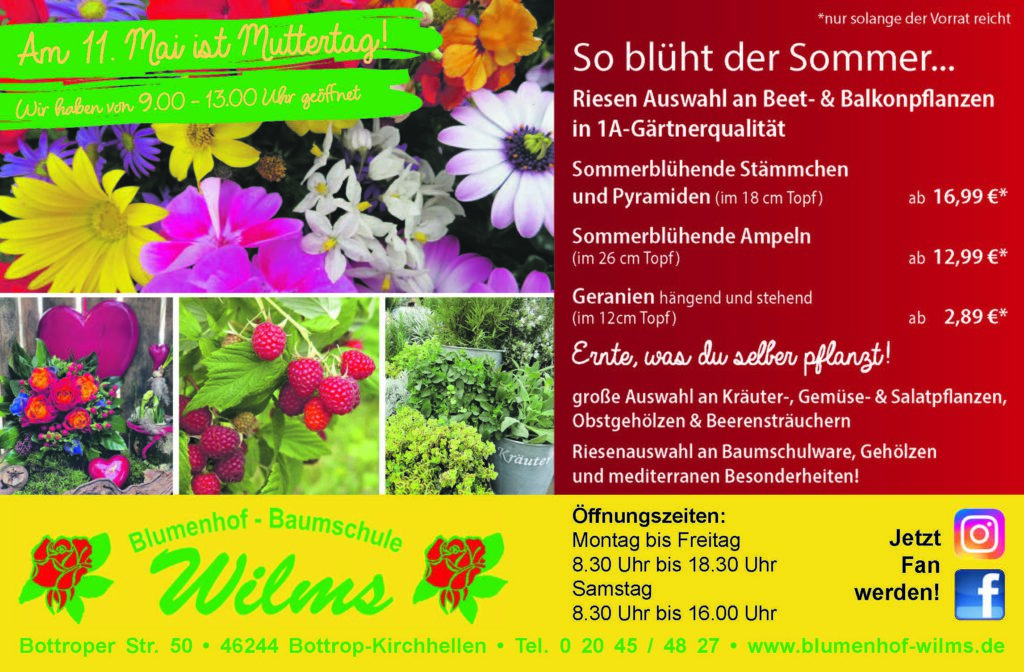 So Blüht der Sommer….