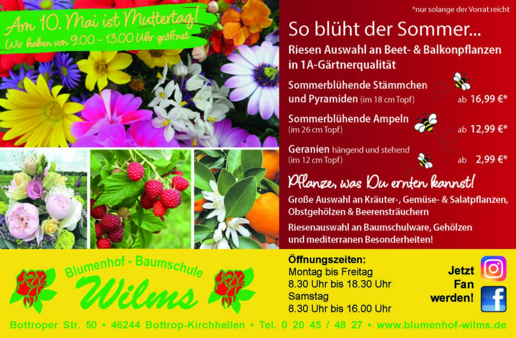 So blüht der Sommer…..